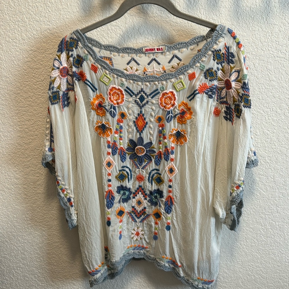 Johnny Was Top Size M